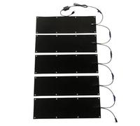 Stuoia del Passaggio pedonale di Fusione della Neve, stuoia di Fusione del Ghiaccio a Prova di Scivolamento della per l'inverno Scale all'aperto marciapiedi Garage Ponti,5 Pieces,30.5x88.9cm