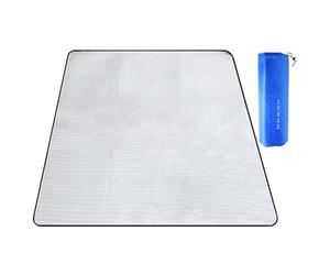 Stuoia Di Alluminio Da Campeggio - Soffitto Da Spiaggia Per Esterni | Matte Di Film Da Campeggio | Impronta Della Tenda Impermeabile | Grande Copertura Da Picnic In Pellicola In Alluminio, Carpa Da