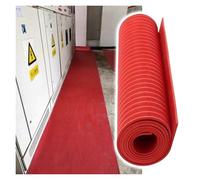 Stuoia di gomma isolata termoresistente del lavoro, protezione ad alta tensione non conduttiva per sicurezza industriale e residenziale