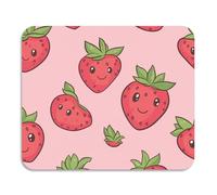 Stuoia di terra di diatomee assorbente in microfibra opaca per asciugare la lavastoviglie rosa fragola carino cartone animato 60 x 50 cm