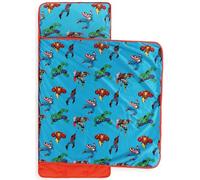 Stuoia per dormire Marvel Comics Avengers con cuscino e coperta inclusi - Sacco a pelo in microfibra per asilo, scuola o pigiama party