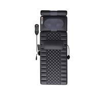 Stuoia per massaggio a caldo, cuscino per materasso da massaggio con 10 motori di vibrazione, cuscino massaggiatore completo con riscaldamento che include schiena, collo, parte bassa della schiena,