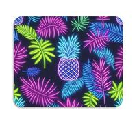 Stuoia per scolapiatti estiva con foglie di ananas fluo per cucina, lavabile, assorbente, tappetino in terra di diatomee, gadget da cucina, 60 x 50 cm