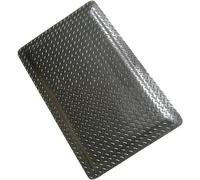 Stuoia resistente del posto di lavoro di colore nero di W70cm x 140cm della stuoia del pavimento di affaticamento della spugna ergonomica industriale del diamante anti