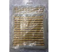 Stuoia schienale/seduta coprisedile listelli legno bamboo bambù no sudare sudore