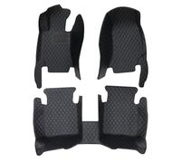 stuoia Tappetini In Pelle Personalizzati Per Auto Per Toyota Per Vitz Per Yaris XP90 2006 2007 2008 2009 2010 2011 Berline Cinque Porte(Black-blue,Lhd)