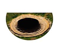 Stuoie da Pavimento,Antiscivolo Con Effetto 3D Ottico Illusionista A Trappola - Tappeti 3D con Effetto Ottico Antiscivolo da Esterno,Per Ingresso Interno Camera da Cucina Appartamento Ufficio Hotel