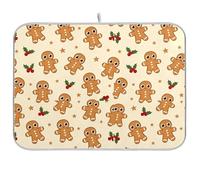 Stuoie di asciugatura dei piatti di pan di zenzero Uomini Mat Per 16 X 18 scolapiatti Contatore Della Cucina Scolapiatti Resistente al Calore Mar