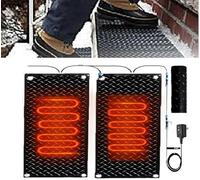 Stuoie di fusione della neve per scale riscaldate tappetini esterni per passerelle Elettrico antiscivolo Gomma Stuoie di riscaldamento della neve Tetto Stuoie di fusione del ghiaccio per scale gradini