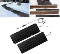 Stuoie di fusione della neve per scale riscaldate tappetini esterni per passerelle Elettrico antiscivolo Gomma Stuoie di riscaldamento della neve Tetto Stuoie di fusione del ghiaccio per scale gradini