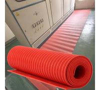 Stuoie isolanti di gomma per sicurezza elettrica ad alta tensione, stuoia isolata personalizzabile per la sottostazione/sala di distribuzione/centrale elettrica