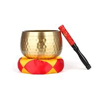 Stuoie sonore della ciotola del Buddha del tempio e oggetti buddisti della ciotola gialla (dimensioni: 20,3 cm)