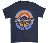 Stupenda IN il Mio Vie Diverso Autism Uomo T-Shirt 100% Cotone