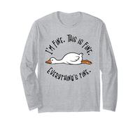 Stupida Oca va Bene STO Bene Tutto va Bene Donne Divertenti Maglia a Manica