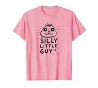 Stupido Little Guy Stravagante Personaggio dei Cartoni Animati Maglietta, Uomo, Rosa, XXL