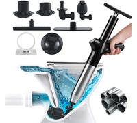 Stura WC Ad Aria Compressa, Pompa Carichi a Pressione Stantuffo, Stantuffo Pulit