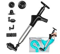 Sturalavandini Aria Compressa 5 in 1 Jetpro Alta Pressione Manometro InnovaGoods