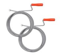 Sturalavandini con gancio Spirale per tubature 5 m Argento Spirale sturatubi