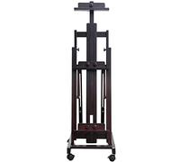 Sturdy Art Easel, Foldable Painting Easel Wooden H-Frame Professional Painting Easel for Adults, Students And Beginners cm,Color:B