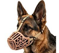 Sturdy Basket Muzzle, For Dogs Breathable, Anti Barking Basket, Muzzle | Dog Protective Covers Trimming Training Scavenging Biting Puppy Cat Duck Parrot Pet Snout Face
