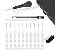 Sturdy Charging Port Cleaner, Mobile Phone Dust Cleaner, Portable Speaker Cleaning Tool, 1Portable Electronic Cleaning Kit with 15 Tools for Thorough Mobile Device Maintenance