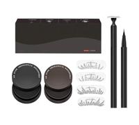Sturdy Lower Lash, Stamp Waterproof Double-Ended, Realistic Long-Lasting | Versatile Liquid Lower, Eyelash Stamp Set, Sturdy for Women, Girls Home Travel, Salon Wedding Bar, Party Holiday Birthday