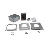 STURDY Metal Outlet Box Installazione Set Per Nemas 14 30R 30.0A Sistemi Elettrici Da 250 V Con Cassetta Copertina Cover Copertura Per Utensile Hardware Montaggio Cassetta Uscita
