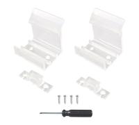 Sturdy Mirror Latch, Sliding Door Lock, 11.02x6.3 Inches Closet Catch with Screw Feature, Interior Hardware Metal Build, Door Lock with Shock Absorption, Safety Accessory for Motorhomes