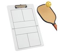 Sturdy PVC Board, Erasable Coaching Whiteboard, Portable Reusable Strategy Planner (35 x 22 cm, White), Competition Training Aid