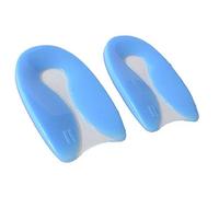 SturdyFoot U- Forma Tacco Spur Coppette/Pastiglie 100% Silicone di Grado Medico - 3-6.5 UK / 36-40 EU/M