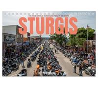 Sturgis - The most famous motorcycle rally in the world (Desk Calendar 2026 DIN A5 landscape), CALVENDO 12 Month DeskCalendar: The colors of the motorcycle in Sturgis
