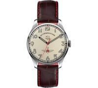 Sturmanskie Gagarin Heritage 2609/3745477 - Orologio analogico da uomo, con cinturino in pelle, edizione limitata, Beige, Retrò