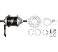Sturmey-Archer S2C Kick-Shift Hub Kit 32h 116mm Nero