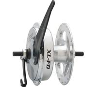 Sturmey Archer XL-FD Mozzo Anteriore A Tamburo 36 Fori 36h Argento