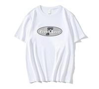 Sturniolo Triplets Fresh Love Vintage T-Shirt Girocollo Manica Corta Cotone Tee Uomo Donna Streetwear Top, bianco, M