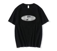 Sturniolo Triplets Fresh Love Vintage T-Shirt Girocollo Manica Corta Cotone Tee Uomo Donna Streetwear Top, Nero , XS