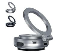 Sturvex 360 Mount, Electric Vacuum Magnetic Car Phone Mount - 360° Rotating Magnetic Phone Holder, Rotatable Car Suction Phone Mount (Silver)