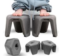 STUUL Sgabello WC per adulti - aiuto naturale per stitichezza, emorroidi e disturbi intestinali - sgabelli discreti e moderni - Sgabello da bagno & WC - Sgabello da cacca per adulti