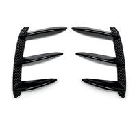 Stuurvnee Alettone Paraurti Posteriore Uscita Aria Laterale Alettone Anatrica per Mercedes A-Class W176 A200 A260 A250 A45 per AMG, Nero, (500252774)