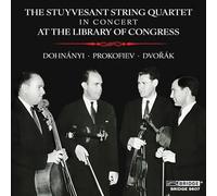 Ernö Dohnányi The Stuyvesant String Quartet in Concert at the Library Of... (CD)