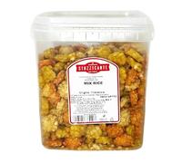 Stuzzicante Mix Rice Crackers Secchiello da 1 Kg Ideale per Aperitivi