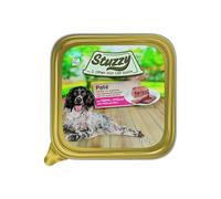 Stuzzy, Alimento Umido per Cani Adulti con Trippa e Vitello, Paté e Carni in Pezzi,18 Vaschette da 300)