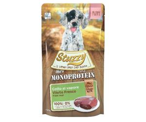 Stuzzy - Bustine Monoprotein Puppy al Vitello da 150g