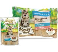 STUZZY Cat Busta Multipack 4x85G NASELLO E SALMONE