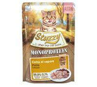 Stuzzy Cat Monoproteico Grain&Gluten Free 85 gr - KITTEN Pollo - Confezione da 20 pezzi - Cibo monoproteico gatto - 1° ORDINE? scegli lo sconto BZR5 / BZR20 + 200 punti fedeltà
