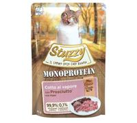 Stuzzy Cat Monoproteico Grain&Gluten Free 85 gr - Prosciutto - Confezione da 20 pezzi - Cibo monoproteico gatto - 1° ORDINE? scegli lo sconto BZR5 / BZR20 + 200 punti fedeltà