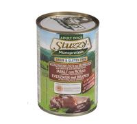Stuzzy, Cibo Umido per Cani Adulti al Cinghiale, Monoproteico in Patè (6 Lattine