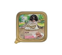 Stuzzy, Cibo Umido per Cani Adulti al Gusto Prosciutto, Paté e Carni in Pezzi - Totale 3,3Kg (22 Vaschette da 150G)