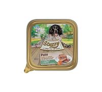 Stuzzy, Cibo Umido per Cani Adulti al Gusto Vitello e Carote, Paté e Carni in Pezzi - Totale 3,3Kg (22 Vaschette da 150G)