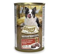 Stuzzy Cibo Umido per Cani Adulti al Manzo Monoproteico in Patè (6 Lattine da